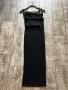Нова елегнтна черна парти официална коктелна еластична миди midi дължина рокля тип бюстие корсет , снимка 3