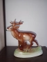 Голям стар порцелан фигура елен стар български порцелан статуетка , снимка 3