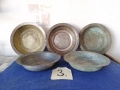 Бакърени чинии,, САХАНИ" 11 броя, автентичност, снимка 12
