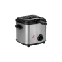 Фритюрник ЕК-051SS, 1,5 Литра, 1000W, Koшница с дръжка, Терморегулатор 0-190°С , снимка 3
