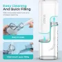 Зъбен душ COSLUS Water Teeth Flosser, Преносим акумулаторен подвижен резервоар за вода, снимка 8