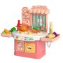 Детска кухня за игра в мини размери с всички необходими продукти, снимка 1 - Играчки за стая - 45702923