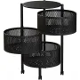 Етажерка на колелца-30.5x30.5x58.5 см./етажерка с три кошници/кухненска етажерка, снимка 2