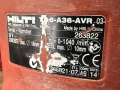 Hilti TE 6-A36 AVR - Мощен акумулаторен перфоратор, снимка 6