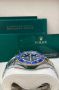 Мъжки луксозен часовник Rolex Submariner Blue Dial Ceramic Bezel 126613LB           , снимка 6