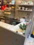 Професионално търговско обзавеждане – П-образен бар/плот с темперирано стъкло и HACCP работна маса, снимка 5