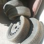 Зимни гуми 16"Опел Зафира,на оригинални стоманени  джанти плюс тасове., снимка 4