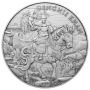 инвестиционно сребро чингиз хан, снимка 1 - Нумизматика и бонистика - 45582398