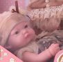 Детска кукла бебе в розово, снимка 9