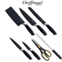 Комплект ножове Cheffinger – 8 части със стойка, точило и ножица за подредена и удобна кухня, снимка 5