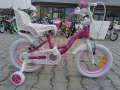 BYOX Велосипед 14" FLOWER розов, снимка 12