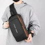 Мъжка чанта за през рамо Crossbody с USB зареждане, снимка 1