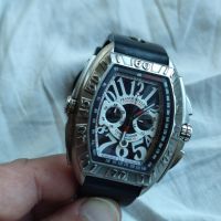 Луксозен мъжки часовник Franck Muller Chronograph Conquistador F1 Singapore GP, снимка 4 - Мъжки - 45195155