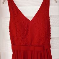 Официална червена рокля , снимка 2 - Рокли - 45232657