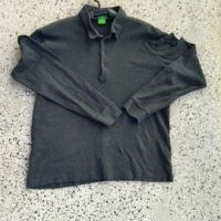 Сива блуза с дълъг ръкав Hugo Boss (XL), снимка 1 - Спортни дрехи, екипи - 45467978