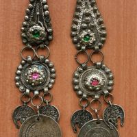 Стар накит. Наушници. Сачан. , снимка 2 - Антикварни и старинни предмети - 45768905
