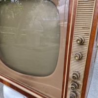 Стар телевизор Дунав  от 1963 кинескоп Тесла, снимка 3 - Антикварни и старинни предмети - 45885549