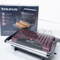 Панини сандвич-грил Taurus TOAST & CO, 700 W, грил плочи: 23 x 15 см, накланяща се горна плоча, снимка 2 - Скари - 45791356