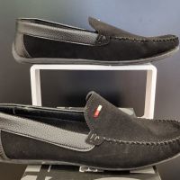 Мъжки мокасини от еко велур в черен цвят модел: Мukas01 , снимка 3 - Официални обувки - 45419849
