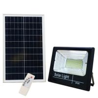 Соларен LED прожектор 100/150/200W с отделен панел и дистанционно управление , снимка 4 - Соларни лампи - 45351877