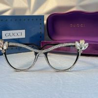 Gucci очила за компютър прозрачни  с камъни слънчеви диоптрични рамки, снимка 6 - Слънчеви и диоптрични очила - 45200394