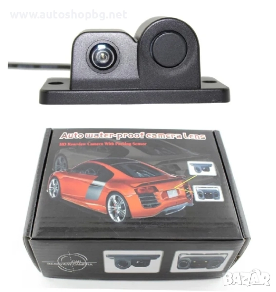 Камера за обратно виждане + паркинг сензори, снимка 1