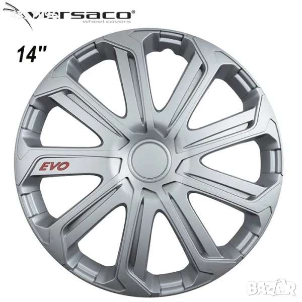 Тасове за джанти 14'' Versaco EVO Silver, снимка 1