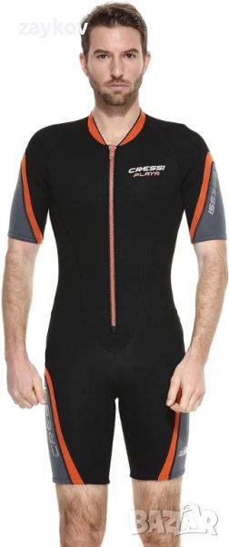 Cressi Неопренов костюм Playa Man 2.5 Black/Red XS, снимка 1