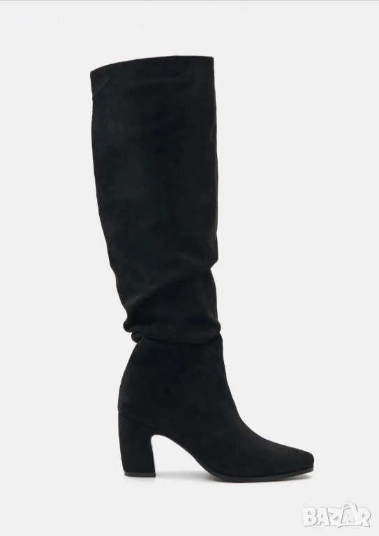 Дамски велурени ботуши , снимка 1