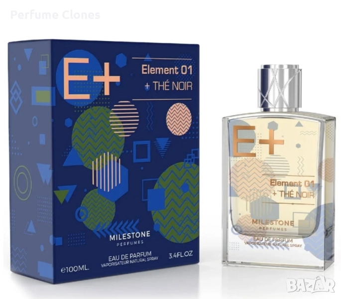 MILESTONE ELEMENT 01+ THE NOIR 100ML EDP, снимка 1