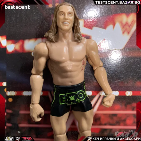 Екшън фигура WWE Matt Riddle Мат Ридъл bro Mattel Basic figure играчка, снимка 1