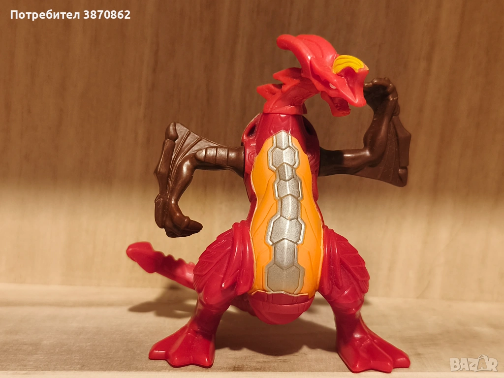 McDonald's Happy Meal 2011 Bakugan Red Dragon Action Figure - Sega Spin Master, снимка 1