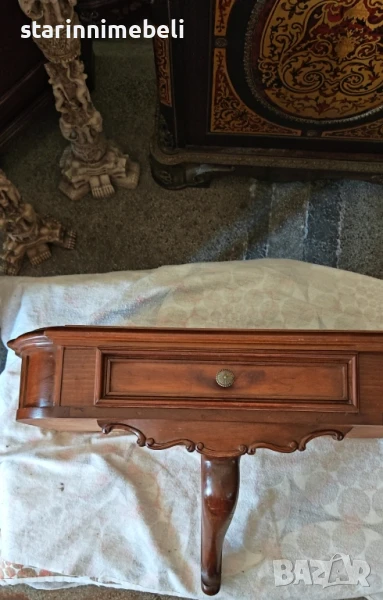 Антикварна конзола с огледало , снимка 1