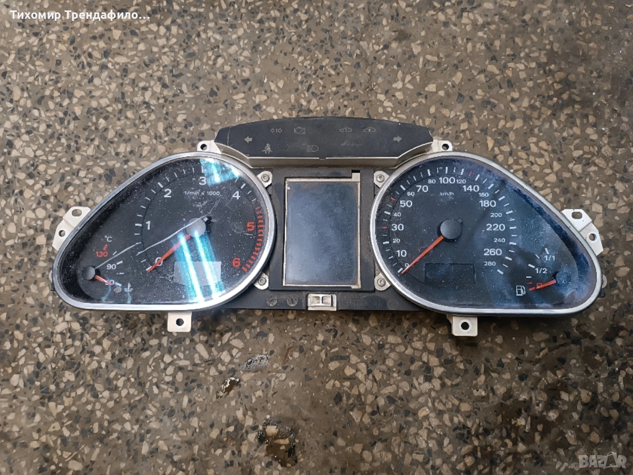 табло километраж ауди а6 , audi a6 instruments panel 4F0910930A , 4F0920931D , 4F0 910 930A, снимка 1