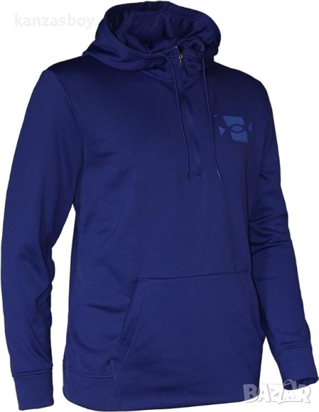 Under Armour Men's Fleece 1/2 Zip Hoodie - страхотно мъжко горнище Л, снимка 1