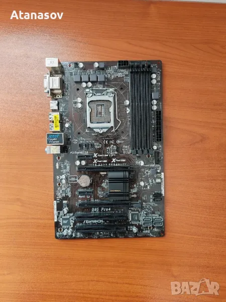 Asrock B85 Pro 4 сокет 1150, снимка 1