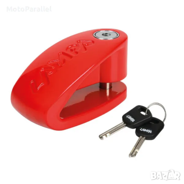 Мото заключвалка за диск Stone XL red, снимка 1