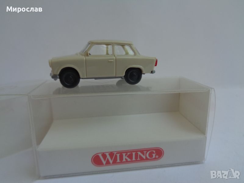  WIKING 1:87 H0 TRABANT ТРАБАНТ ИГРАЧКА КОЛИЧКА МОДЕЛ, снимка 1