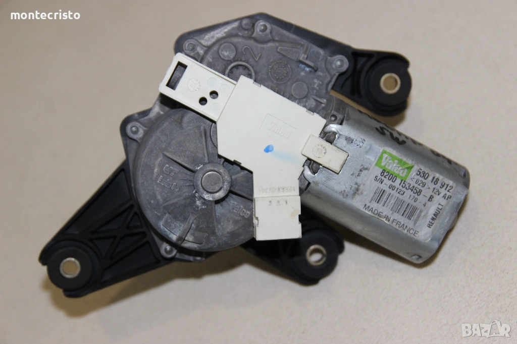 Мотор задна чистачка Renault Megane II комби (2002-2008г.) 8200153458B / 8200 153458-B моторче, снимка 1