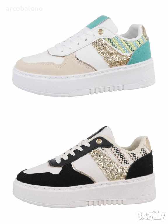 Дамски ниски кецове, 2цвята, снимка 1