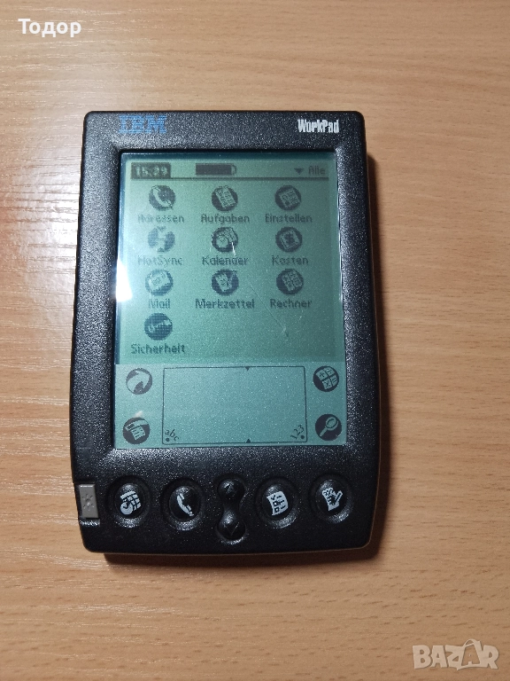 джобен компютър (PDA) IBM WorkPad 8602-2GE, снимка 1