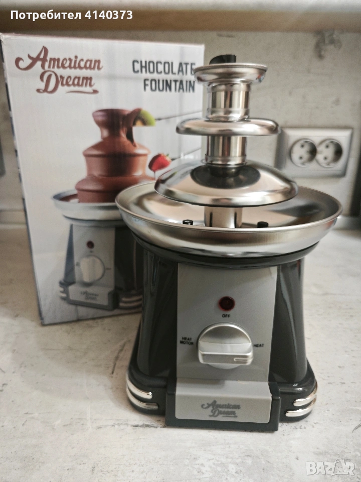 Шоколадов фонтан - фондю за шоколад, снимка 1