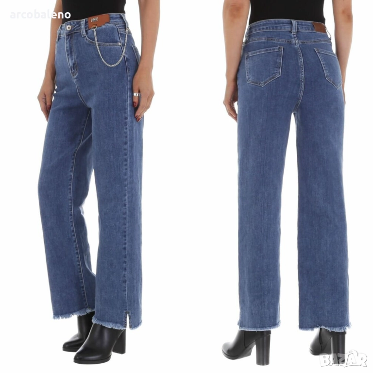 Дамски дънки с висока талия , снимка 1