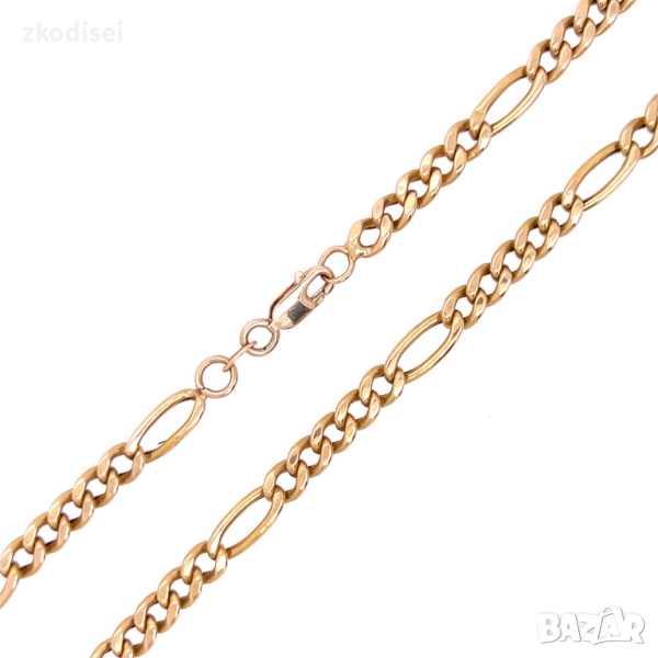 Златен синджир 14,15гр. 60,0см. 18кр. проба:750 модел:33767-1, снимка 1