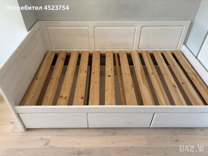 Единично легло от чам, снимка 1