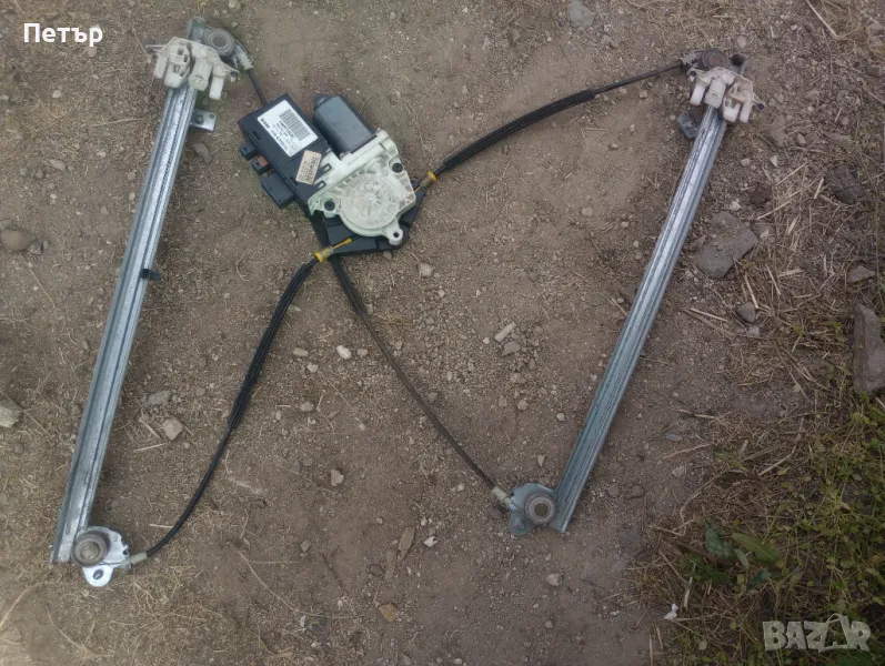 Преден ляв стъклоподемник с моторче Пежо 807 Ситроен Ц8 ланчия федра , снимка 1