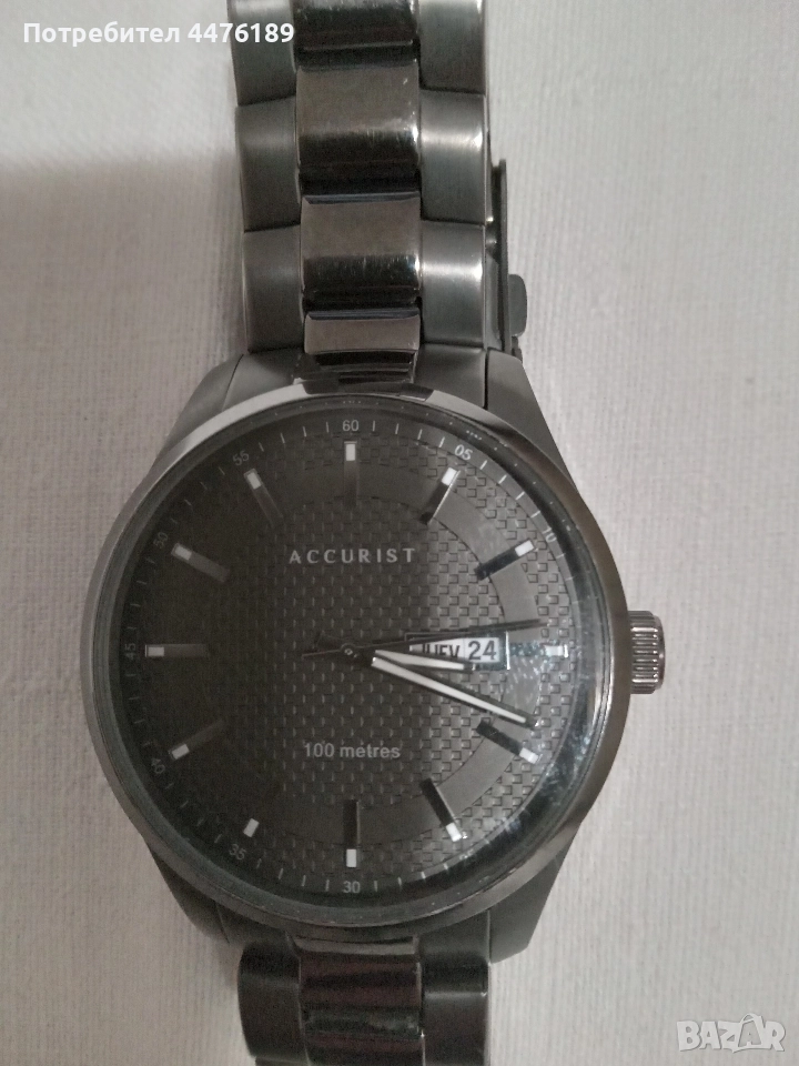 Мъжки водоустойчив марков часовник Accurist , снимка 1