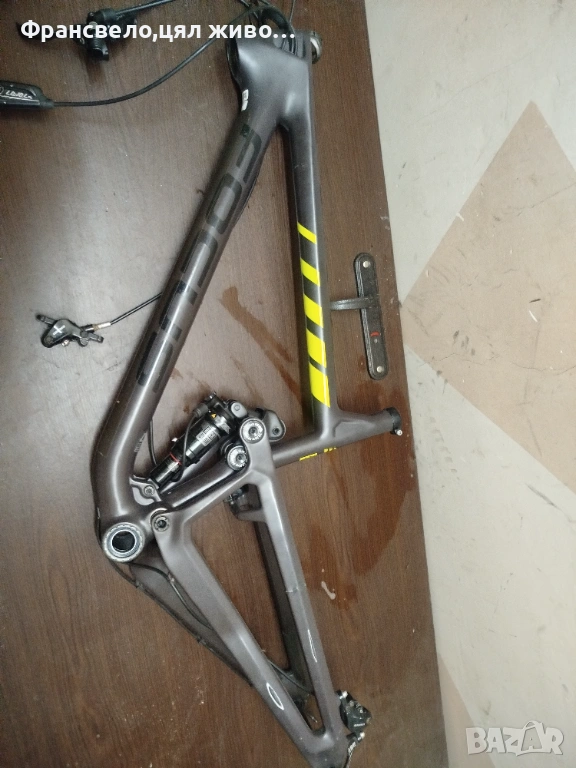 29 цола карбон сет за велосипед колело, пукнат триъгълник , снимка 1