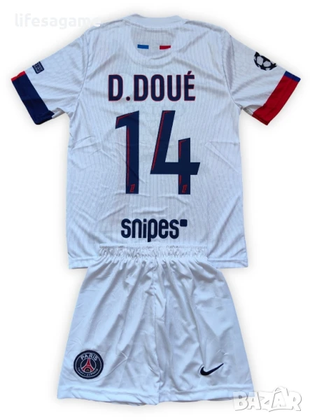 Детско - юношески футболен екип ПСЖ Дезире Дуе Doue, снимка 1