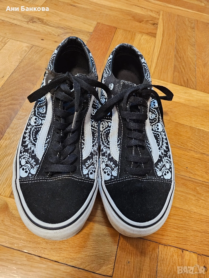 ​Vans Old Skool Bandana Skull – Оригинални кецове №43 (28 см), снимка 1
